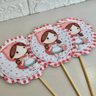 Tag G Personalizada - Vários temas - tag para centro de mesa / tag para cachepô / enfeite de festa / jardim encantado / ovelhinha / 1 aninho / personalizados / decoração / agradecimento de mesa | Lembrancinha Personalizada