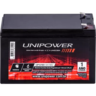 Bateria Selada 12v 9,0ah Vrla Up1290 Unipower