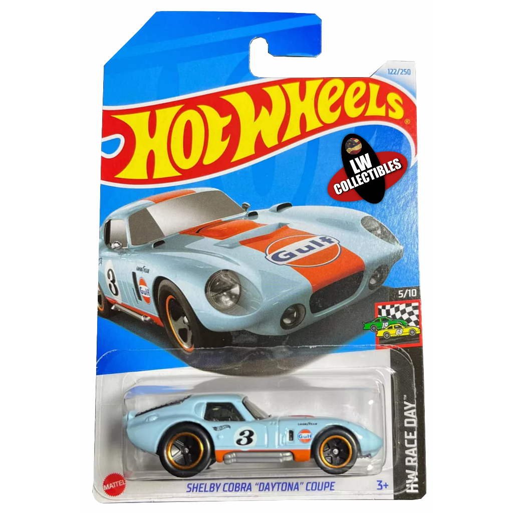 Hot Wheels Shelby Cobra Daytona Coupe Gulf Lote E 2024 Novo Lacrado Shopee Brasil