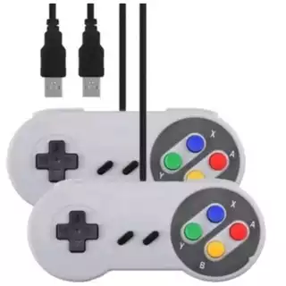 Controle Joystick Super Nintendo SNES Joystick Controle USB Super Nintendo SNES para PC Mac Linux Raspberry para PC Mac Linux Raspberry