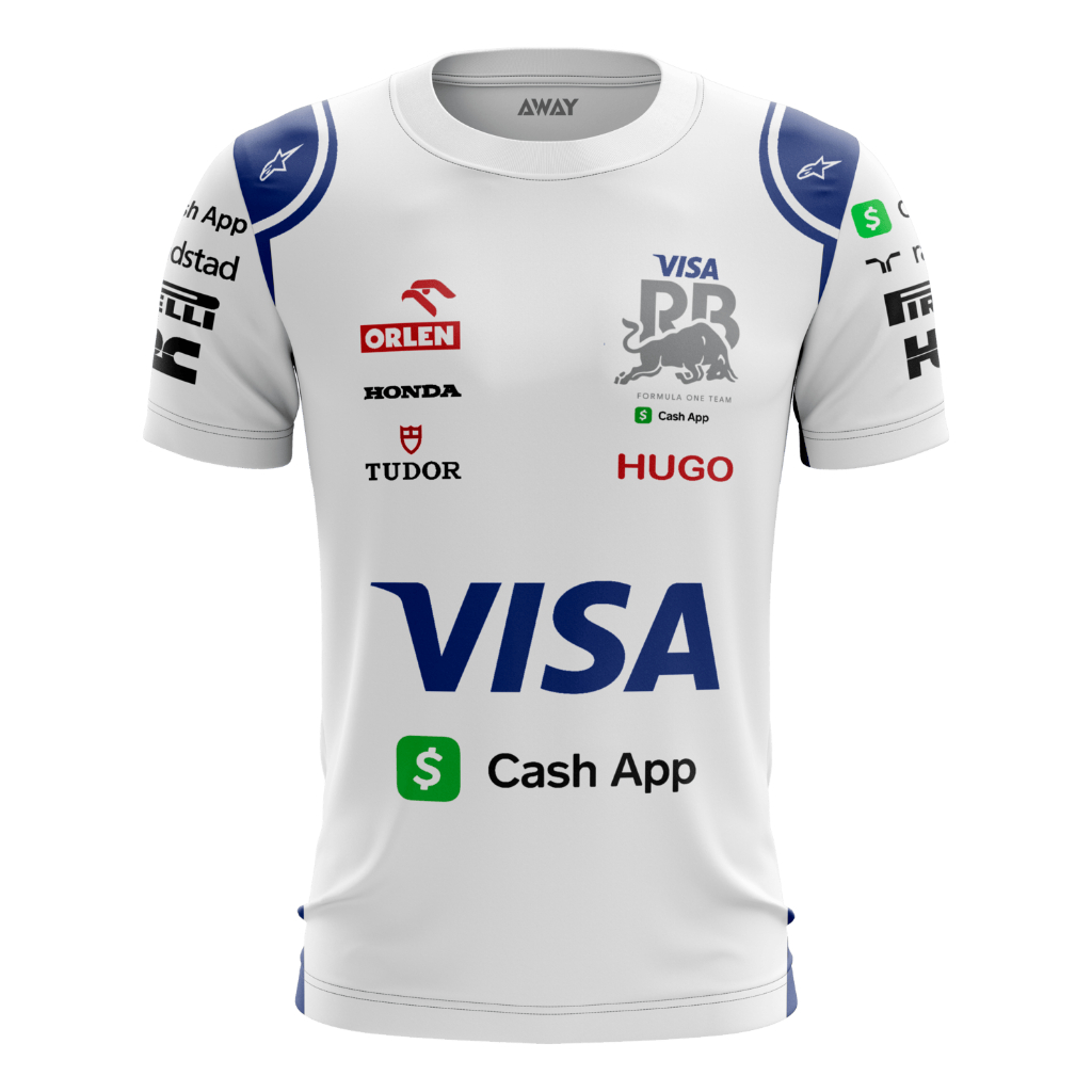 Camisa Camiseta Formula 1 Daniel Ricardo Equipe RB 2024 Corrida Adulto/infantil