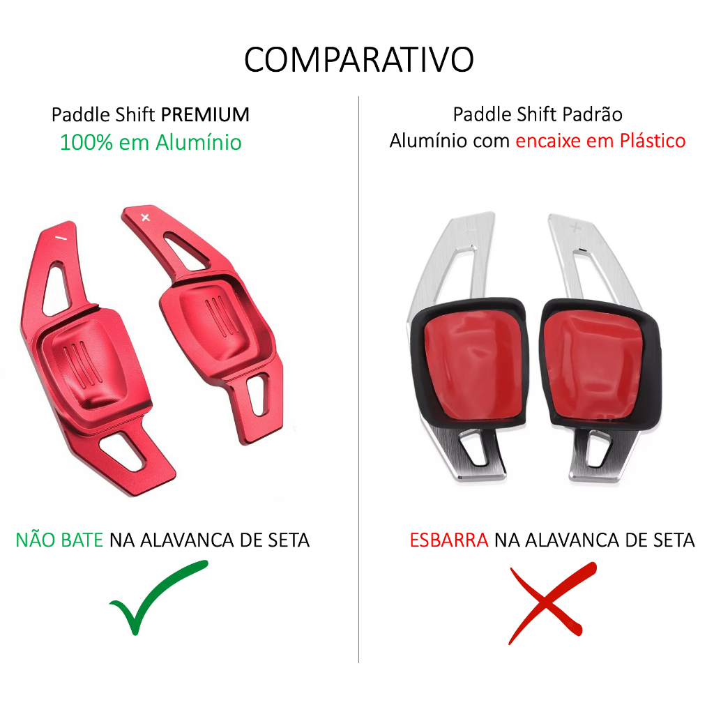 Paddle Shift Jetta T Cross Nivus Golf Tsi Polo Passat Tiguan Gts