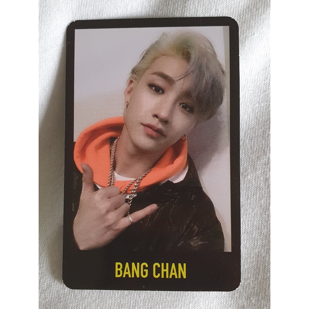 Stray purchases Kids Bang Chan miroh photocard set