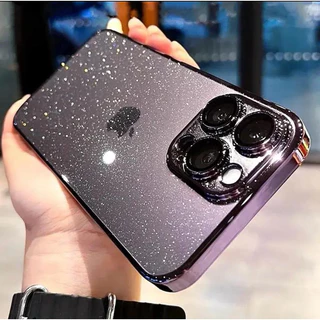 Capa Acrílica Brilho Luxo iPhone 11 12 13 14 15 Pró Max Plus
