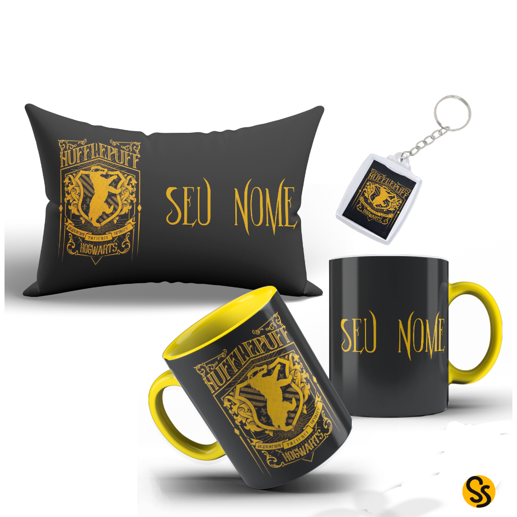 Kit Lufa Lufa Personalizado com Seu nome com Caneca, Almofada e ...