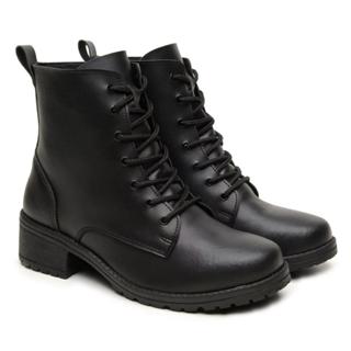 Bota Coturno Feminina Cano Curto Super Confortável e Barata Modelo Inverno 2024 Envio Imediato