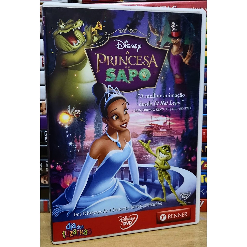 DVD A Princesa e O Sapo - Disney | Shopee Brasil