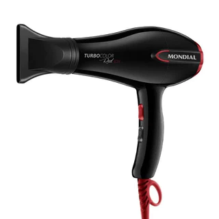Secador de Cabelos Mondial Turbo Color Red SC-41