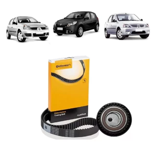 Kit Correia Dentada Renault Logan Sandero 1.6 8v 2010 A 2011