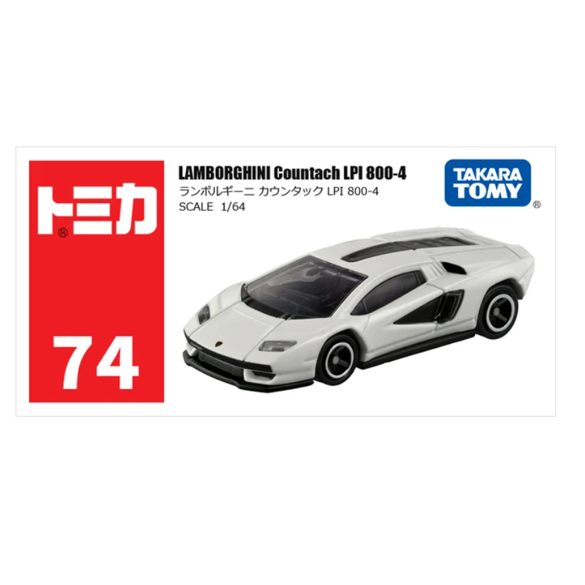 TAKARA TOMY TOMICA 74 LAMBORGHINI COUTACH LPI 800-4