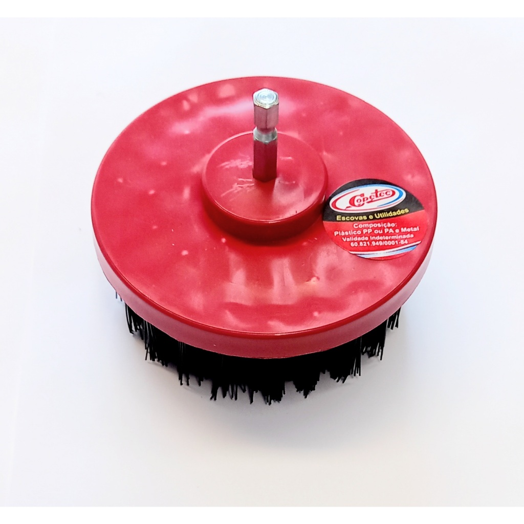 Kit Limpeza Externa Drillbrush - Escovas Rotativas Pátio Concreto Jardim