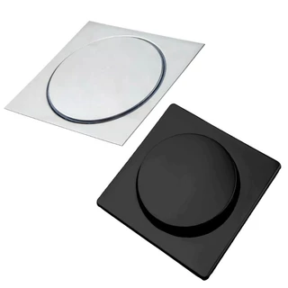 ralo inteligente 10X10 cm inox banheiro lavabo veda cheiro