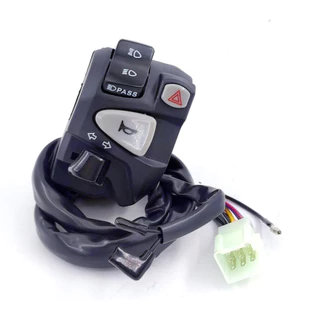 Punho De Luz Cb650 Nc750 Plug P/ Titan 150 2004/2013 Adaptação Titan 160 Start 160 Lampejador/Alerta 9813