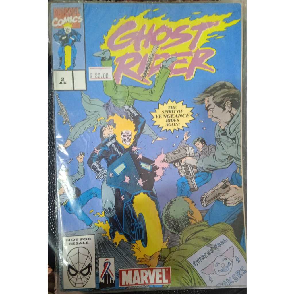 HQ Ghost Rider - The Spirit of Vengance Rides Again! | Shopee Brasil