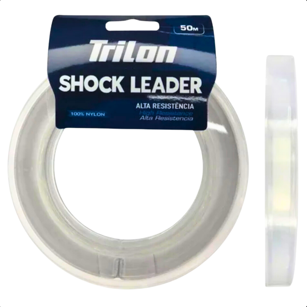 Linha Trilon Shock Leader 0,50mm 50m Invisível Na Água | Shopee Brasil