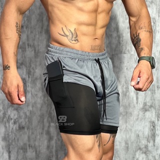 SHORT DRY - SHORTINHO FITNESS-PRAIA-ACADEMIA-CORRIDA-MALHAR-YOGA