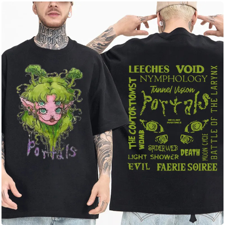 Camiseta Oversized Vintage Melanie Martinez Pour Femme