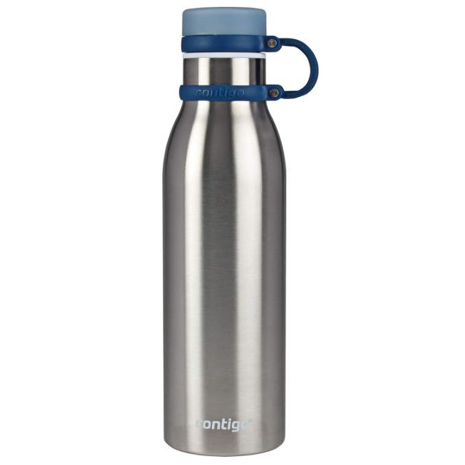 Garrafa Térmica Inox Parede Dupla Matterhorn, Contigo, Azul, 591ML