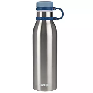 Garrafa Térmica Inox Parede Dupla Matterhorn, Contigo, Azul, 591ML