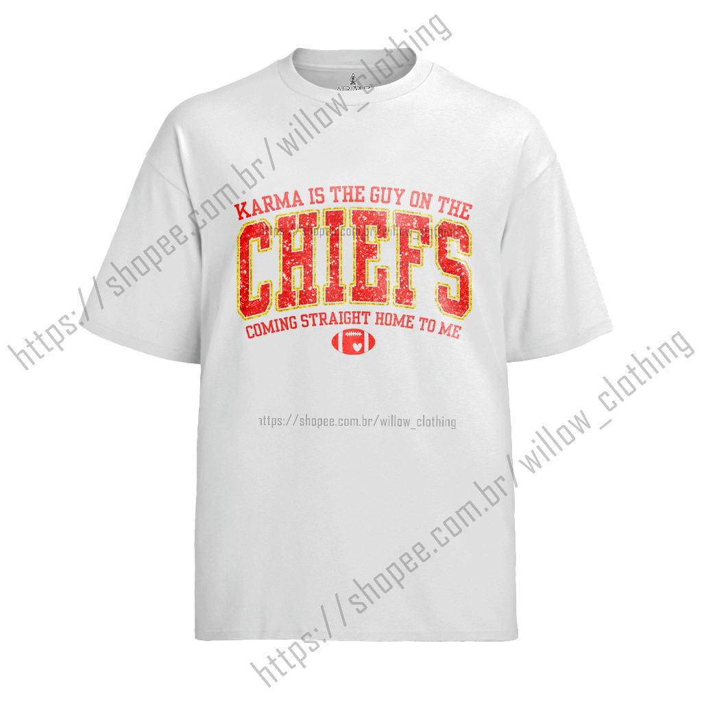 Camiseta Algodão Unissex Tshirt The Chiefs