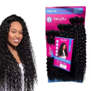 Cabelo Babadinho Cacheado - Be You Fibra De Colágeno 320g