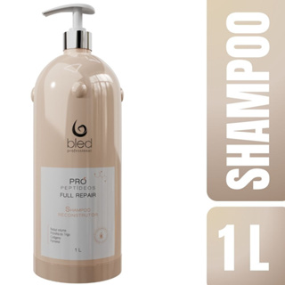 Shampoo Pro Peptídeos 1L Reconstrução Cabelos Sedosos E Brilhantes Bled