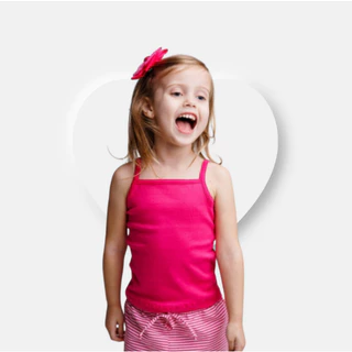 Kit 2 Blusa Rosa Infantil Alcinha Malha Canelada 2 a 12 anos Por tempo Limitado