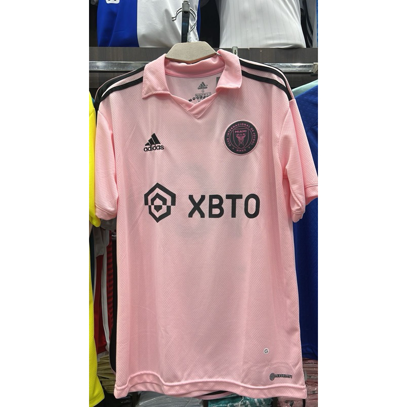 Camiseta Inter Miami 23/24 - rosa - adidas | Shopee Brasil