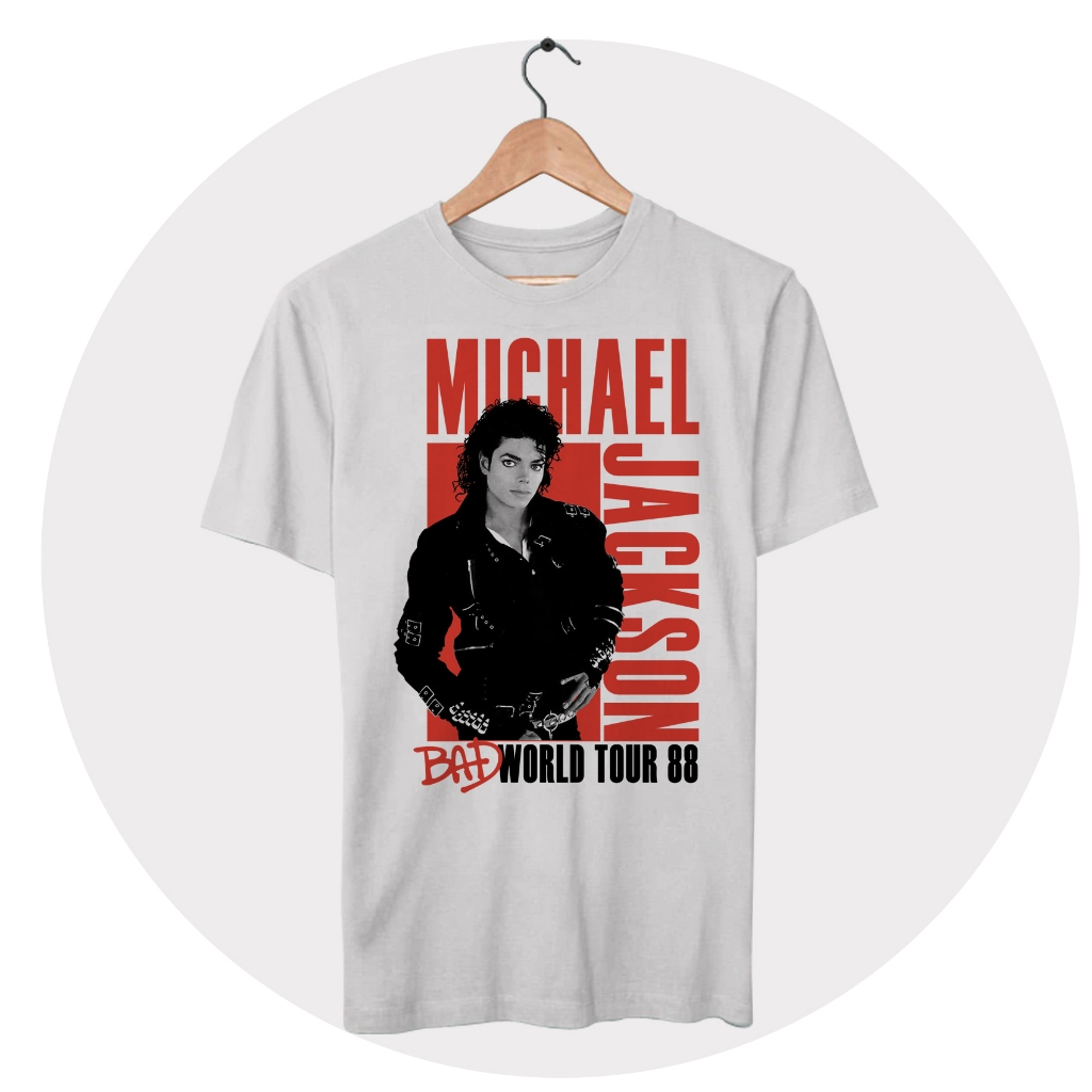 Camisetas Michael Jackson Shopee Brasil