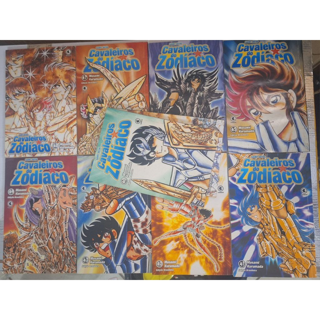 Mangá Cavaleiros do Zodiaco - Conrad'