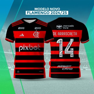 Camiseta Do Mengão 2024 Camisa De Time Personalizada Masculina, Feminina e Infantil