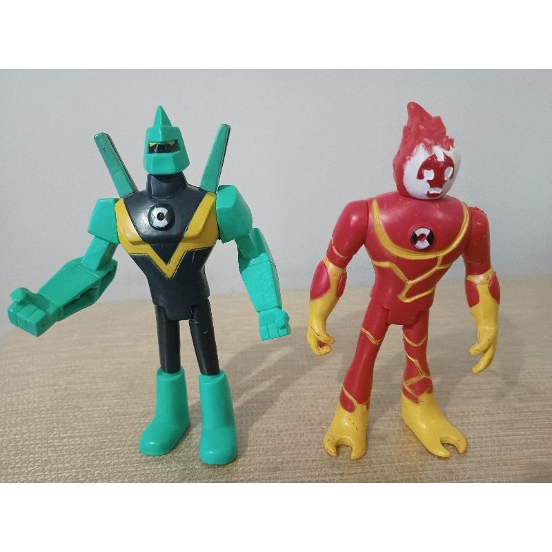 Diamante e Chama ( Ben 10) brinquedos