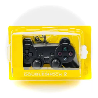 Controle Compativel Para Ps2 Dualshock Com Fio E Analógico COM CAIXA