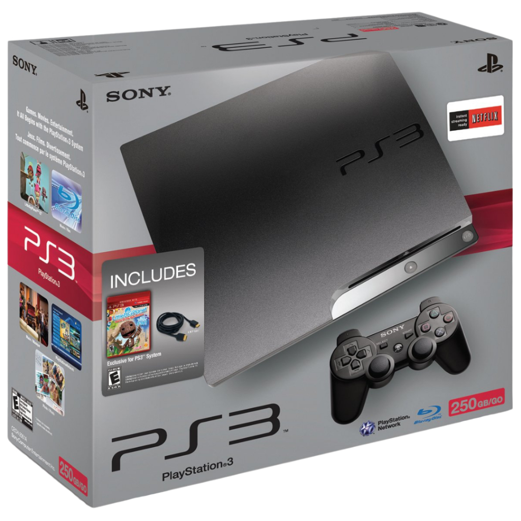 PS3 Slim Desbloqueado HEN - 250GB - Playstation 3 | Shopee Brasil