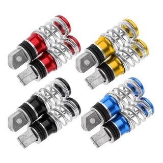 Pedaleira Traseira Mola Moto Esportiva Decorativa para Moto Titan Fan CG Honda
