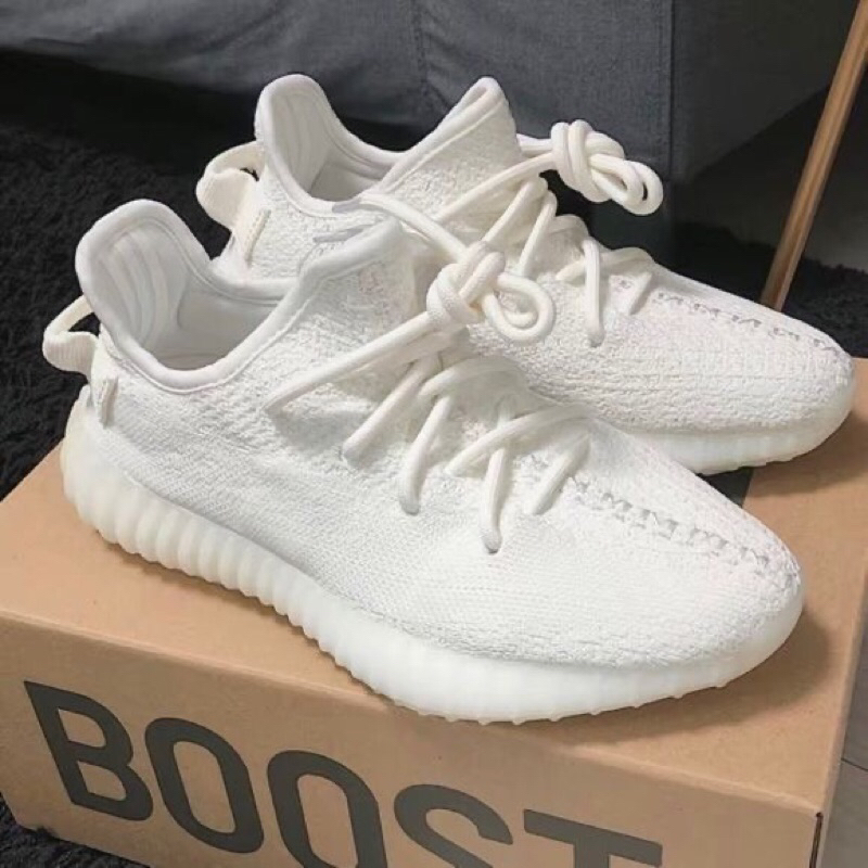 Tênis Yeezy Boost 350 Masculino Branco Academia