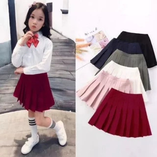 Saia Cosplay Infantil Plissada – O Look Colegial Que Sua Princesa Vai Amar