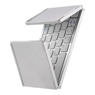 Mini Teclado Touch Dobrável Bluetooth Para Celular E Tablet