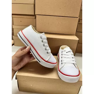 Tênis Infantil All in Star Tradicional Cano Baixo Feminino Masculino
