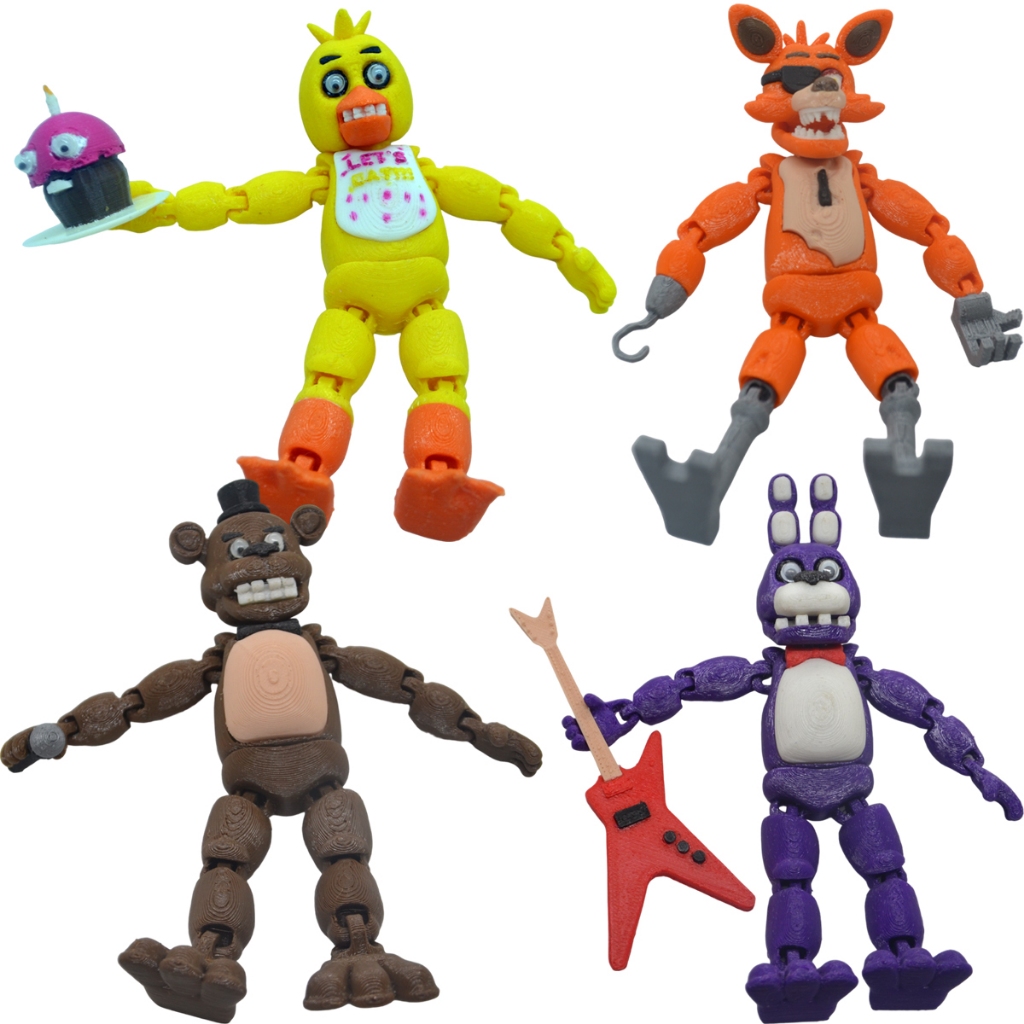 Fnaf Toys MuÃ±ecos Articulados De Five Nights At Freddy's