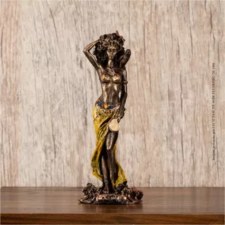 Imagem de Oxum em Resina - Umbanda e Candomblé