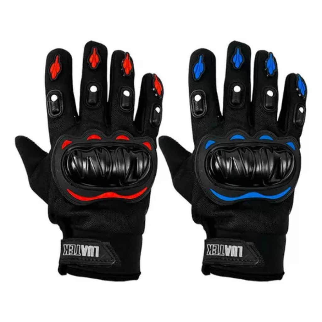 Luva Touch Screen Sensível Toque Pro Biker Prova D'Água Guarda Dedo Salvaguarda motociclista Motoboy
