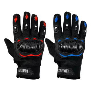 Luva Touch Screen Sensível Toque Pro Biker Prova D'Água Guarda Dedo Salvaguarda motociclista Motoboy