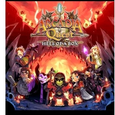 Arcadia Quest: Hell of a Box Kickstarter Exclusivo - Lacrado em inglês