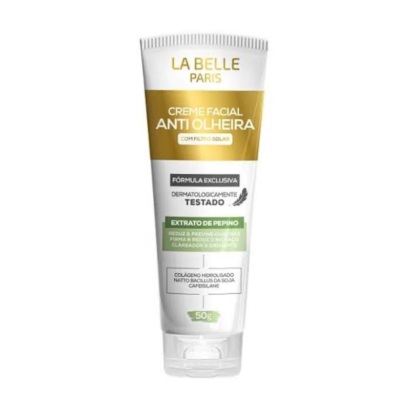 Creme Facial Hidratante Facial La Belle Paris 50g Com Filtro Solar