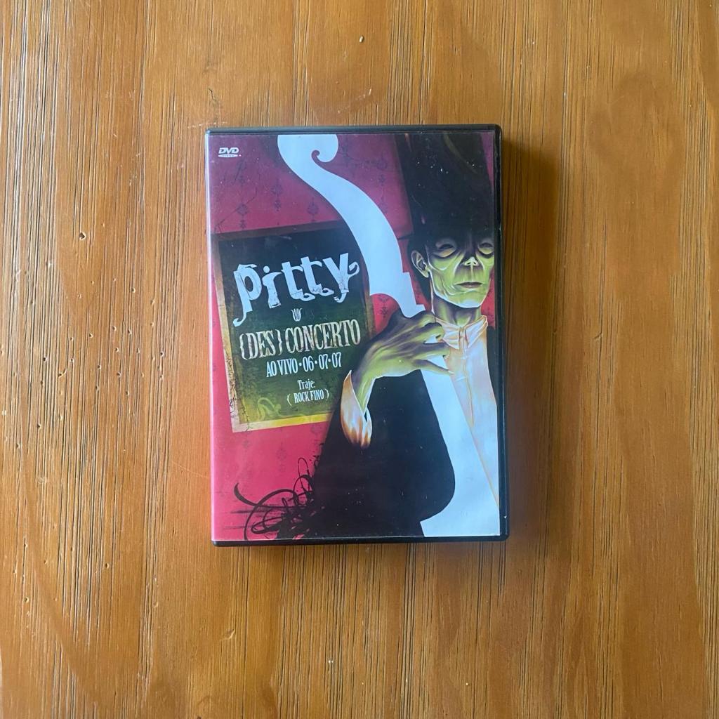 DVD Pitty - Desconcerto ao vivo | Shopee Brasil