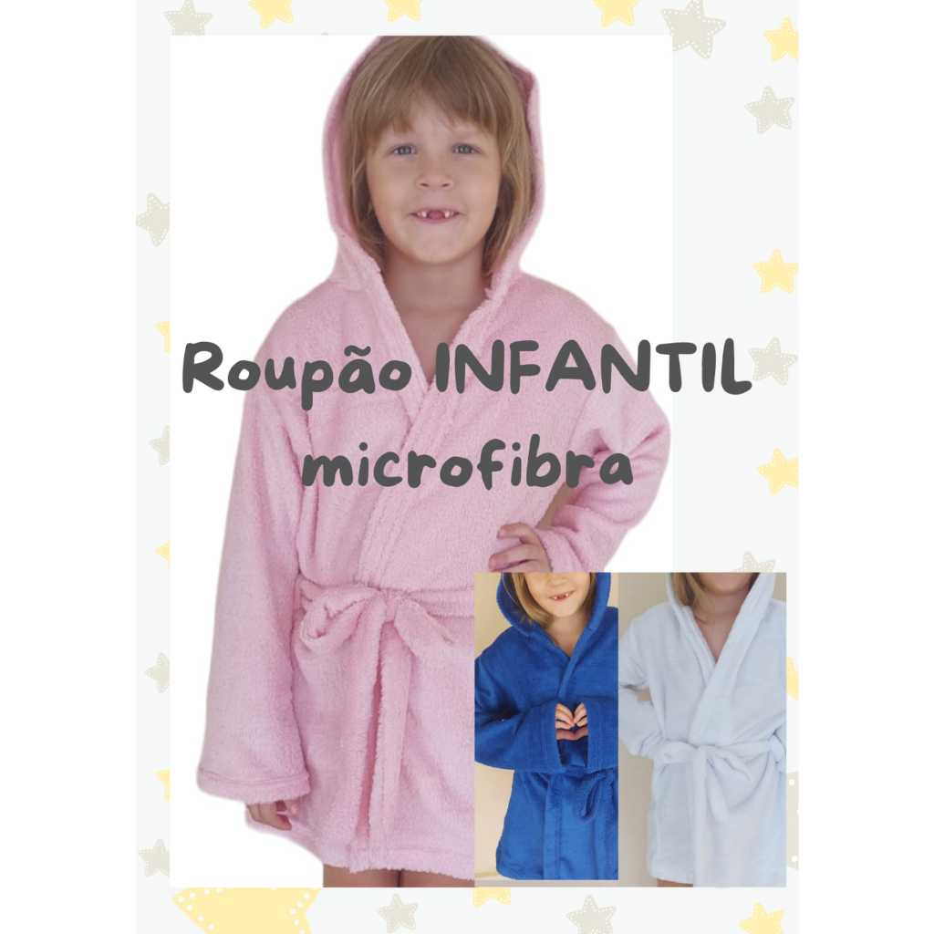 Roupão INFANTIL Promoção Atacado Menino Menina