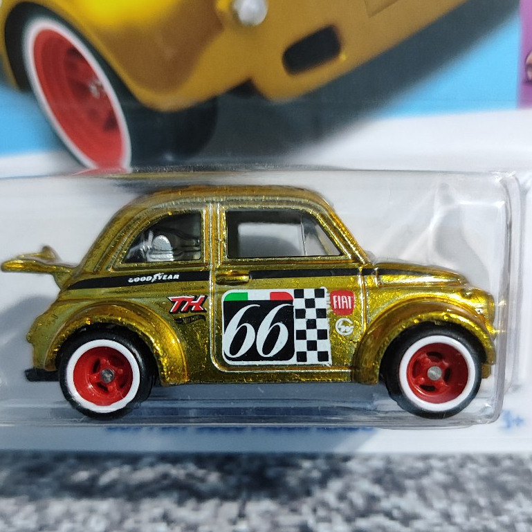 Hot Wheels 60s Fiat 500D Modificado STH 2024 -Compact Kings