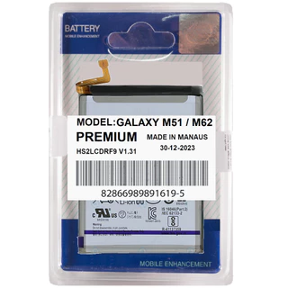 Battria Premium Compatível Galaxy M51 / Galaxy M62 + Nova Lacrada + Envio Hoje!