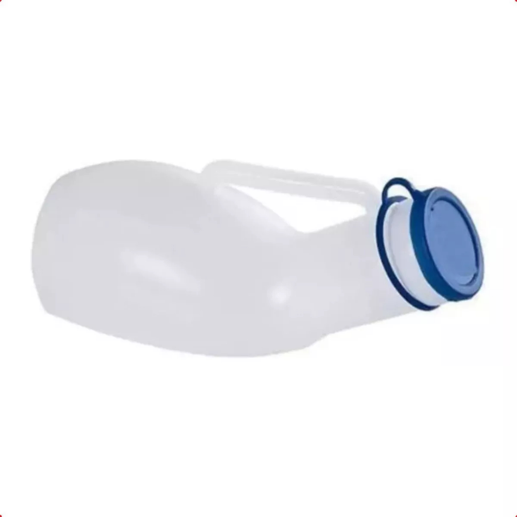 Urinol Papagaio Coletor De Urina Plástico Hospitalar Masculino | Shopee ...